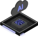 Free Ai Cloud Chip Architecture Processor  Icon
