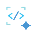 Free Generated Code Technology Icon