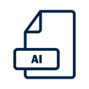 Free Ai File Format Icon