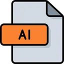 Free Ai File  Icon