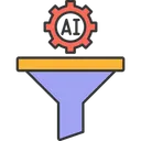 Free Brain Filter Ai Funnel Purification Icon