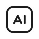 Free Ai Rectangle  Icon