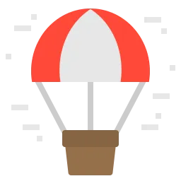 Free Hot Air Balloon  Icon