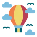 Free Air Balloon Pursuit Balloon Balloon Icon