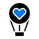 Free Air balloon  Icon