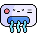 Free Air Conditioner Kawaii Summer Icon