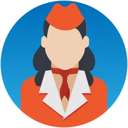 Free Air Hostess  Icon