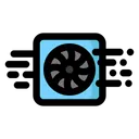 Free Air Atmosphere Dust Icon
