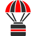 Free Air Supply Airdrop Delivery Icon