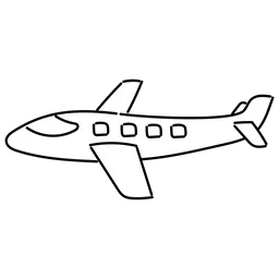 Free Air Travel  Icon