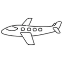 Free Air Travel  Icon