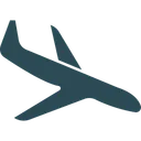Free Aircraft Landing Airplane Airport Icon