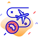 Free Airplane Aeroplane Avoid Travel Icon