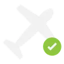 Free Plane Flight Travel Icon