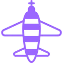 Free Airplane Air Travel Aircraft Icon