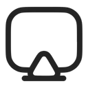 Free Air Play Icon