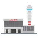 Free Airport Aerodrome Airdrome Icon