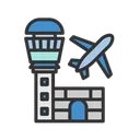 Free Airport Building  Icon