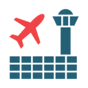 Free Airport Travel Flight Icon