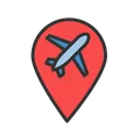 Free Airport Location  Icon