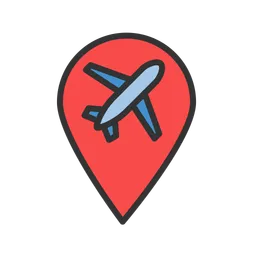 Free Airport Location  Icon