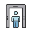 Free Airport Security Security Security Check Icon