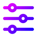 Free Ajustar Configuracoes Niveis Ícone
