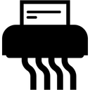 Free Aktenvernichter  Symbol