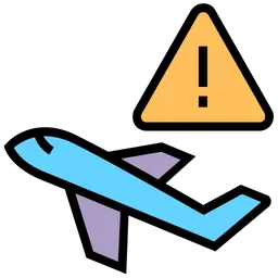 Free Alarm flugzeug  Symbol