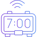 Free Alarm Clock Time Icon