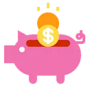 Free Cerdito Ahorro Dinero Icon