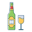 Free Alcohol Bottle Drink Icon