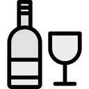 Free Alcohol Beer Champagne Bottle Icon