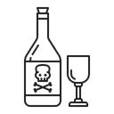 Free Alcohol Drink Poison Icon