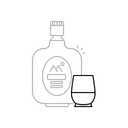 Free Alcohol Bottle Drink Icon