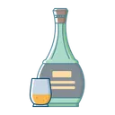 Free Alcohol Bottle Drink Icon