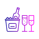 Free Alcohol Champagne Drink Icon