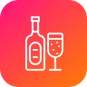 Free Alcohol Party Beverage Icon