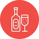 Free Alcohol Party Beverage Icon