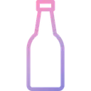 Free Alcoholic Bottle  Icon