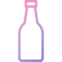 Free Alcoholic Bottle  Icon