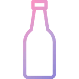 Free Alcoholic Bottle  Icon