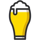 Free Alcoholica Vidrio Cerveza Icon