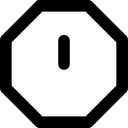 Free Alert Octagon Icon