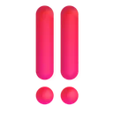 Free Exclamation Mark Color Icon