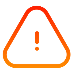 Free Alert Triangle  Icon