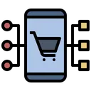 Free Algorithm Shopping Online Data Icon