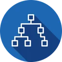 Free Algorithms Data Flow Icon