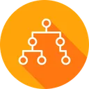 Free Algorithms Data Flow Icon