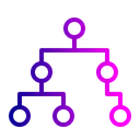 Free Algorithms Data Flow Icon